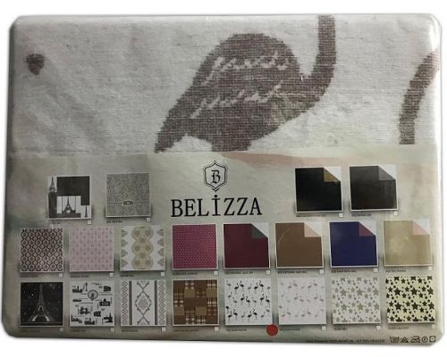Плед BELIZZA "Pelikan" 200х220см, Евро
