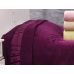 Махровая простынь Belizza "Gold Bordo" 200х220см