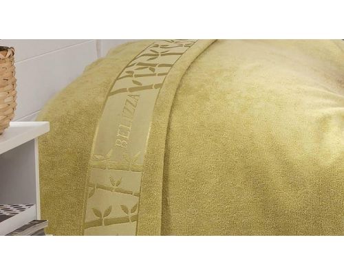 Махровая простынь Belizza "Gold Yesil" 200х220см
