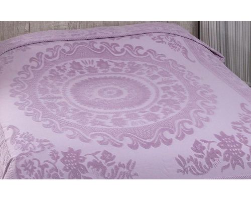 Велюровая простынь Belizza "Odessa Lila" 200х220см