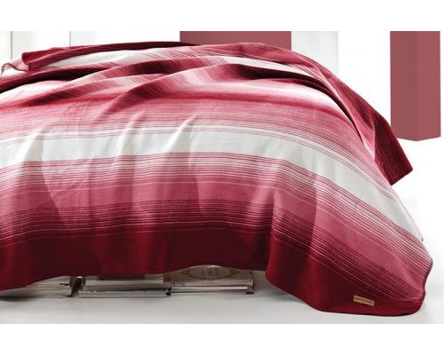 Плед Marie Claire Gill-red 200х220 Евро, хлопок Плед Marie Claire Gill-red 200х220 Евро, хлопок