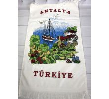 Набор 12 кухонных полотенец Art of Sultana Antalya Harbor 40х60 махра/велюр