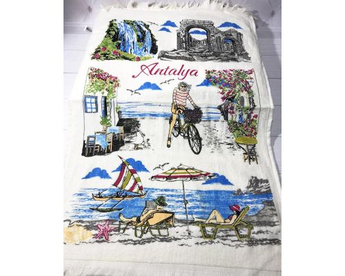 Набор 12 кухонных полотенец By IDO Antalya Dreams 40х60, махра/велюр Набор 12 кухонных полотенец By IDO Antalya Dreams 40х60, махра/велюр