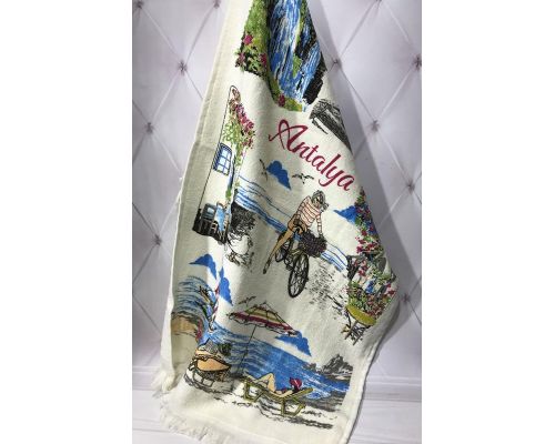 Набор 12 кухонных полотенец By IDO Antalya Dreams 40х60, махра/велюр Набор 12 кухонных полотенец By IDO Antalya Dreams 40х60, махра/велюр
