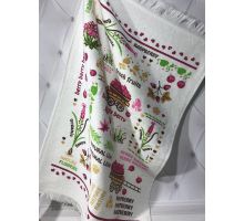 Набор 12 кухонных полотенец By IDO Antalya Fresh Fruits 40х60 махра/велюр