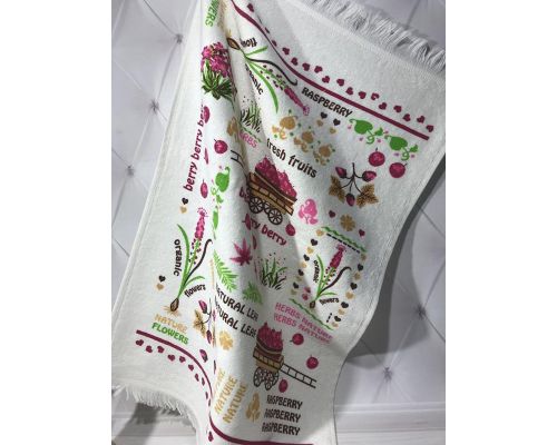 Набор 12 кухонных полотенец By IDO Antalya Fresh Fruits 40х60 махра/велюр Набор 12 кухонных полотенец By IDO Antalya Fresh Fruits 40х60 махра/велюр