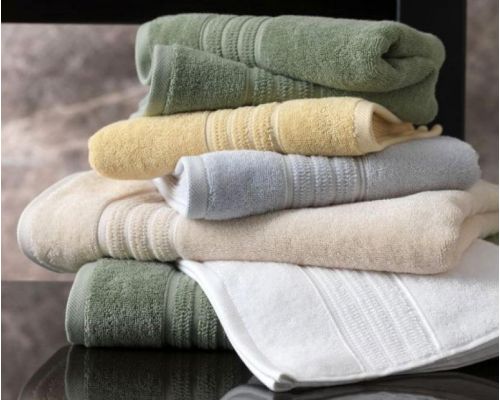 Набор 2 полотенца Soft Cotton Aria Bej лицевое и банное, махра Набор 2 полотенца Soft Cotton Aria Bej лицевое и банное, махра