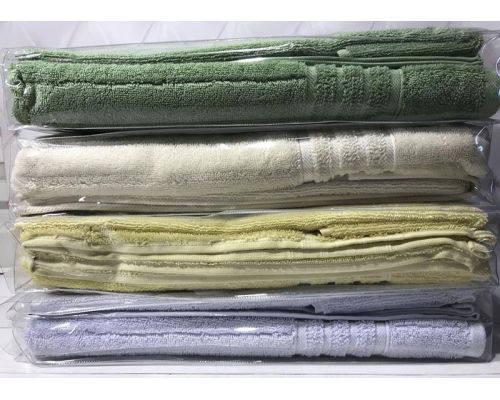 Набор 2 полотенца Soft Cotton Aria Bej лицевое и банное, махра Набор 2 полотенца Soft Cotton Aria Bej лицевое и банное, махра