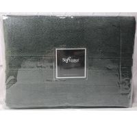 Набор 2 полотенца Soft Cotton Boheme Yesil лицевое 50х100см и банное 85х150см, махра