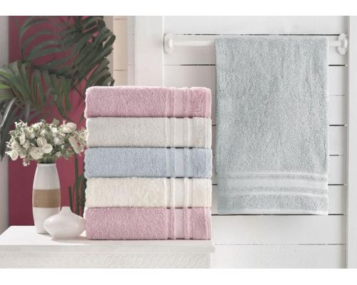 Набор 6 полотенец Pupilla Royal 50х90см (лицевые), хлопок Набор 6 полотенец Pupilla Royal 50х90см (лицевые), хлопок