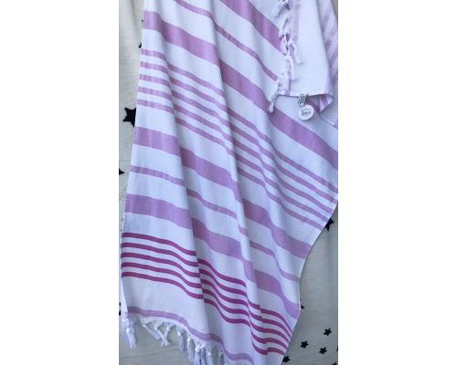 Полотенце пляжное Art of Sultana Pink Stripes 90х170см Полотенце пляжное Art of Sultana Pink Stripes 90х170см