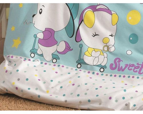 Детское постельное белье Belizza «Baby Sweet» для новорожденных, 100% хлопок Детское постельное белье Belizza «Baby Sweet» для новорожденных, 100% хлопок
