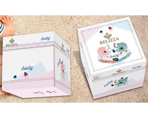 Детское постельное белье Belizza «Merry» для новорожденных, 100% хлопок Детское постельное белье Belizza «Merry» для новорожденных, 100% хлопок