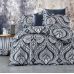 Комплект постельного белья Belizza "Roman Denim" (евро) сатин