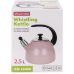 Чайник эмалированный Kamille "Boiling Water" 2.5л со свистком, индукционный, розовый