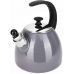 Чайник эмалированный Kamille "Boiling Water" 2.5л со свистком, индукционный, серый