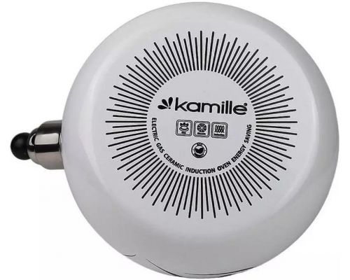Чайник эмалированный Kamille "Чашка Чая" 2.5л со свистком
