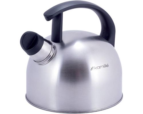Чайник Kamille Whistling Kettle 1.5л из нержавеющей стали со свистком Чайник Kamille Whistling Kettle 1.5л из нержавеющей стали со свистком