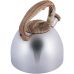 Чайник Kamille Whistling Kettle 2.7л з нержавіючої сталі сатин зі свистком