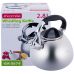 Чайник Kamille Whistling Kettle 2.8л з нержавіючої сталі зі свистком і скляною кришкою