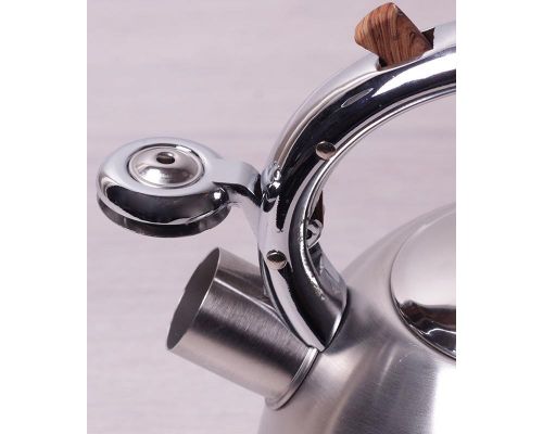 Чайник Kamille Whistling Kettle 2л з нержавіючої сталі зі свистком