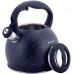Чайник Kamille Whistling Kettle 3л з нержавіючої сталі зі свистком (чорний граніт)
