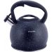Чайник Kamille Whistling Kettle 3л з нержавіючої сталі зі свистком (чорний граніт)