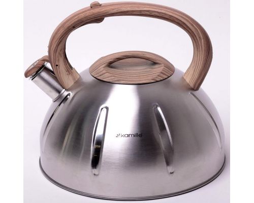 Чайник Kamille Whistling Kettle 5л из нержавеющей стали со свистком Чайник Kamille Whistling Kettle 5л из нержавеющей стали со свистком
