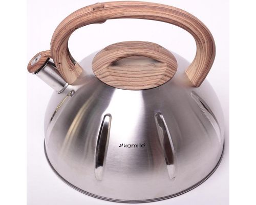 Чайник Kamille Whistling Kettle 5л из нержавеющей стали со свистком Чайник Kamille Whistling Kettle 5л из нержавеющей стали со свистком
