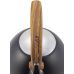 Чайник Kamille Whistling Kettle Black 2.5л з нержавіючої сталі зі свистком (чорний)