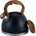 Чайник Kamille Whistling Kettle Black 2.7л из нержавеющей стали со свистком