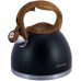Чайник Kamille Whistling Kettle Black 2.7л из нержавеющей стали со свистком