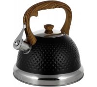 Чайник Kamille Whistling Kettle Black 2.7л нержавеющая сталь со свистком