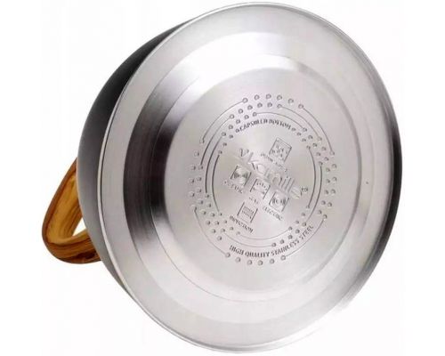 Чайник Kamille Whistling Kettle Black 3л из нержавеющей стали со свистком (черный)