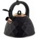 Чайник Kamille Whistling Kettle Black Сrystal 3л из нержавеющей стали со свистком