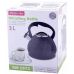Чайник Kamille Whistling Kettle Marble 3л из нержавеющей стали со свистком (черный мрамор)