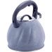 Чайник Kamille Whistling Kettle Marble 3л из нержавеющей стали со свистком (серый мрамор)