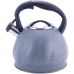 Чайник Kamille Whistling Kettle Marble 3л из нержавеющей стали со свистком (серый мрамор)