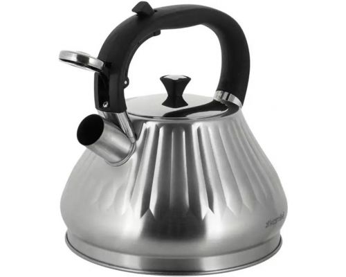 Чайник Kamille Whistling Kettle Marshmallow 3л из нержавеющей стали со свистком