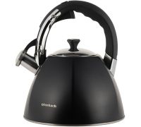 Чайник Ofenbach Augsburg Black 3.2л со свистком, нержавеющая сталь, черный