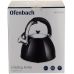 Чайник Ofenbach Augsburg Black 3.2л со свистком, нержавеющая сталь, черный