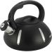 Чайник Ofenbach Happy Kettle 2л з нержавіючої сталі зі свистком, чорний матовий