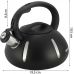 Чайник Ofenbach Happy Kettle 2л з нержавіючої сталі зі свистком, чорний матовий