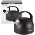 Чайник Ofenbach Magic Kettle 1.5л з нержавіючої сталі зі свистком, чорний матовий