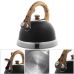 Чайник Ofenbach Whistling Kettle Black 2.7л нержавеющая сталь со свистком, черный