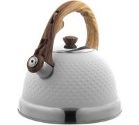 Чайник Ofenbach Whistling Kettle White 2.7л нержавеющая сталь со свистком, белый