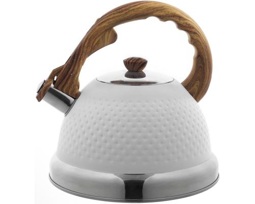 Чайник Ofenbach Whistling Kettle White 2.7л нержавеющая сталь со свистком, белый