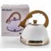 Чайник Ofenbach Whistling Kettle White 2.7л нержавеющая сталь со свистком, белый