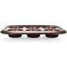 Форма для кексов и маффинов Fissman Chocolate 29.4x21x3.5см, 6 ячеек