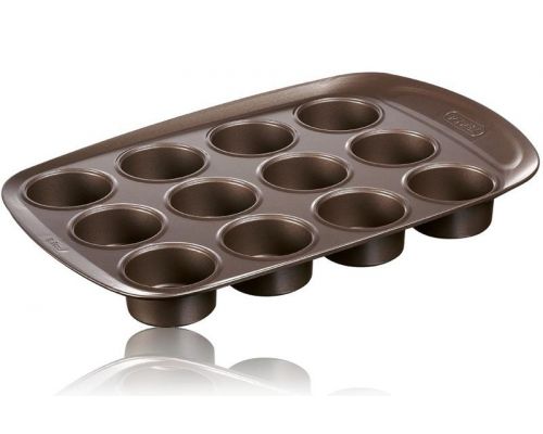Форма для кексов и маффинов Pyrex Asimetria 38х26см 12 ячеек Форма для кексов и маффинов Pyrex Asimetria 38х26см 12 ячеек